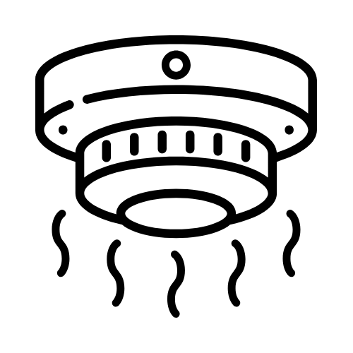Smoke detector icon Smoke detector icon