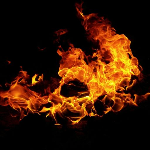 Fire background image