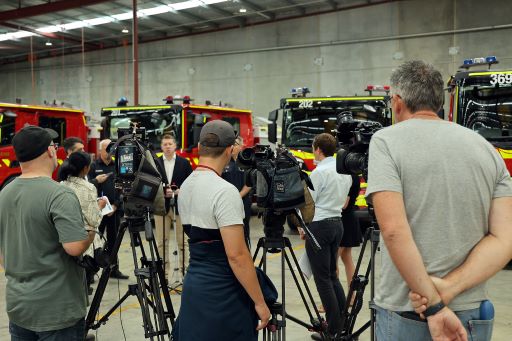 Metropolitan Fire Service news conference